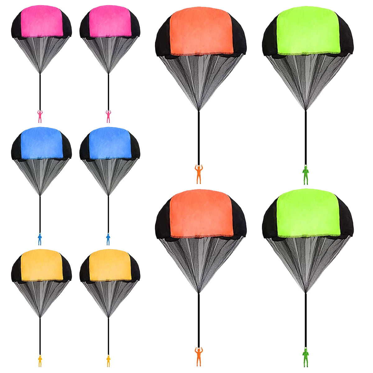 Parachute Toy Free Throwing Toy Parachute Outdoor Children's Flying Toys @q# 