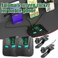 thumbnail image 5 of Auto Clicker for Phone,Automatic Phone Screen Tapper Set,Simulated Finger Continuous Clicking,1s 50 Clicks Type-c Rechargeable Easy Clip-on Clicker,Fast Click for Gaming, Live Broadcasts, 5 of 9