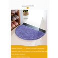 thumbnail image 4 of Home Semi Circle Mat Fashion Bathroom Rug Outdoor Kitchen Mat Anti-Skid Latex Non-Slip Bottom Durable, 4 of 7