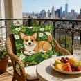 thumbnail image 5 of chaungfeng Vintage Forest Animals Pillow Cover, Dog Decor Throw Pillow Covers Wildlife Pillowcase Cushion Case Pillow Decorative for Couch Sofa Home Office Outdoors 18x18 Inch, 5 of 6