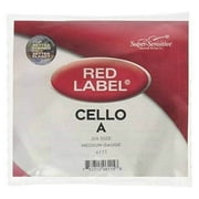 Super Sensitive Red Label Series Cello A String 3/4 Size, Medium