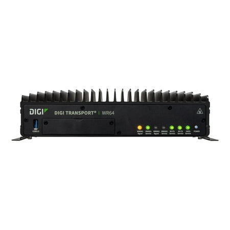Digi TransPort WR64 - Wireless router - WWAN - 4-port switch - GigE, RS-232, 802.11ac Wave 2 - 802.11a/b/g/n/ac Wave 2 - Dual (Best Modem Router For Small Business)