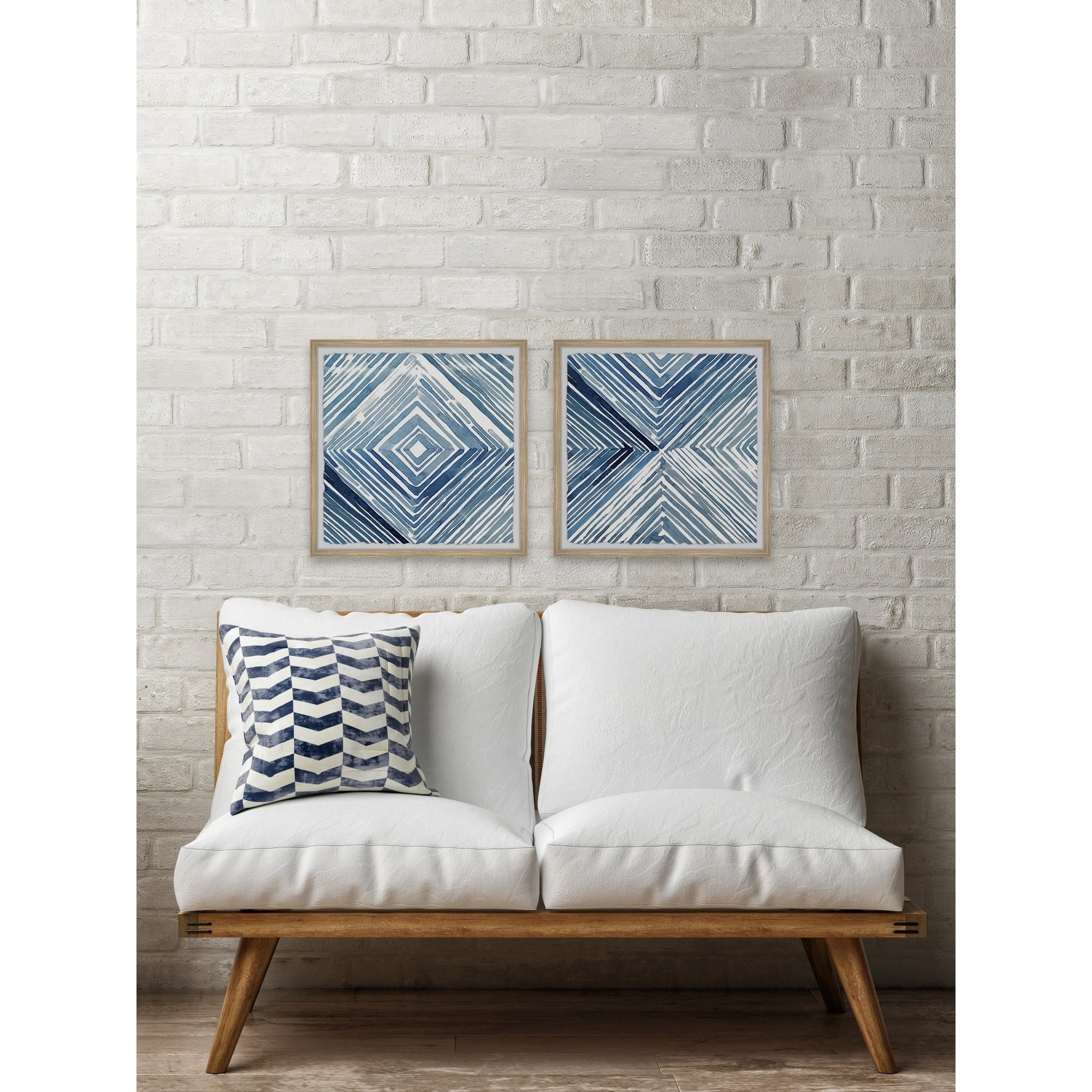 Marmont Hill Lines and Art Diptych