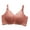 Red, variant on No Rims Hand Cups Small Chest Up Bra Lace Edge Comfortable Supportive Wireless Lift Push