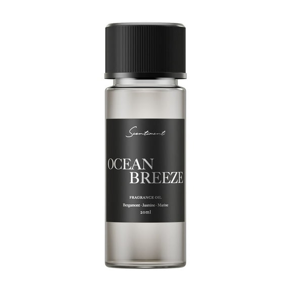 Scentiment Ocean Breeze Hotel Diffuser Oil – 20ml | Aromatherapy Home Fragrance | Notes of Bergamot, Lemon, Jasmine, Marine & Amber | Luxury Hotel-Inspired Scent
