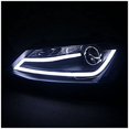 thumbnail image 3 of Spec-D Tuning 2LHP-JET11JM-TM VW Jetta MK6 Euro Black Projector Headlights+LED DRL Light Bar, 3 of 4