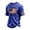 Blue&10#0507F, variant on M-5XL 1776-2026 USA 250th Anniversary Shirt Flag Print Short Sleeve 4th of July T-Shirts for Men Independence Day Washed Freedom Patriotic Mens Big and Tall T Shirts