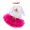 Hot Pink, variant on Cathalem Toddler Ultrasoft Kids | Celebrating Baby's Year Milestone Red 12-24 Months