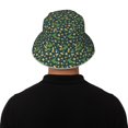 thumbnail image 5 of Cauagu Crocodile And Oranges for Unisex Bucket Hat,Outdoor Summer Beach Fishing Sun Hat Hot Summer Reflective Bucket Hat Fun Outdoor Vacation Hat for Men and Women, 5 of 6