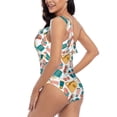 thumbnail image 4 of Honeii Travel Elements for women's one-piece swimsuit featuring a chic one-shoulder design experience elegance and style in the water-Large, 4 of 6