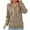 01-Brown, variant on BiZtdJrK Womens Waffle Pullover Hoodie Long Sleeve Oversized Drawstring Sweatshirt with Pocket Casual Athletic Gym Hooded Sweatshirt Army Green M
