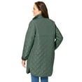 thumbnail image 2 of Woman Within Plus Size Reversible Quilted Barn Jacket, 2 of 6