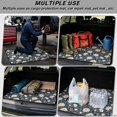 thumbnail image 3 of DISNIMO Universal Car Trunk Mat Floral Print Heavy Duty Rear Cargo Liner Floor Mat Non-Slip Scratch-Proof Dog Cargo Protector Suitable for Most Car Models, 3 of 7