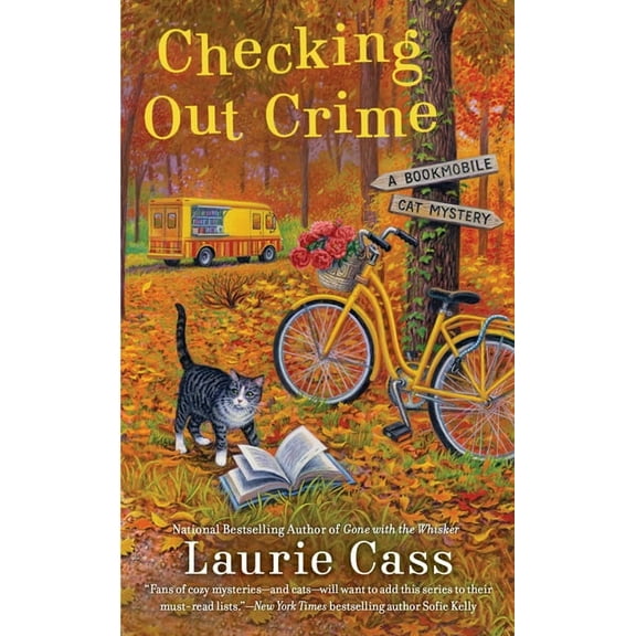 Bookmobile Cat Mystery Checking Out Crime, Book 9, (Paperback)