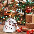 thumbnail image 6 of KLL Christmas Hats for Adults Plush Red Snake Print Santa Hat Xmas Fluffy Santa Claus Hat for Women Men, 6 of 6