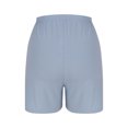 thumbnail image 4 of Taqqpue Cotton Shorts for Women 2025 Summer Casual Comfy Elastic Waist Shorts Running Active Athletic Outfits with Pockets, 4 of 6