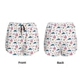 thumbnail image 6 of Sigee Sea Turtle for Women's Athletic Shorts High Waisted Running Shorts Pocket Sporty Short Gym Elastic Workout ShortsSmall, 6 of 9