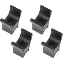 Pawsdot 4Pcs Replacement Wheelchair Parts Black ABS Seat Support for Caregivers