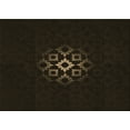 thumbnail image 1 of Ahgly Company Machine Washable Indoor Rectangle Transitional Chocolate Brown Area Rugs, 5' x 8', 1 of 7