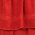 thumbnail image 2 of Cotton Paradise 100% Cotton Turkish 4 Piece Hand Towel Set, Soft Absorbent Face Towels Clearance Set, Red, 2 of 6