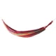 thumbnail image 5 of Hamaca portátil individual doble para acampar en el jardín, hamacas de viaje ligeras, color rojo con rayas de colores, 5 of 8