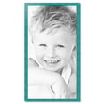 thumbnail image 2 of ArtToFrames 26" x 48" Turquoise Picture Frame, 26x48 inch Blue Wood Poster Frame (WOM-4588), 2 of 8