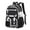 Z117-Black, variant on Rainbow Cloud Print Backpack Pom Pom Pendant Orthopedic Spine Support Waterproof Large Capacity Back To School Bookbag