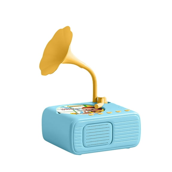 Merryso Ki-ds Educational Phonograph with 96 Sound Cards & Bluetooth, Safe Tod-dler Record Player - Chi-ldren's Learning Toy, Christmas Gift