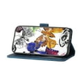 thumbnail image 4 of Compatible with OnePlus Nord N300 Embossed Butterfly Case with Wallet and Kickstand Cover, 4 of 5