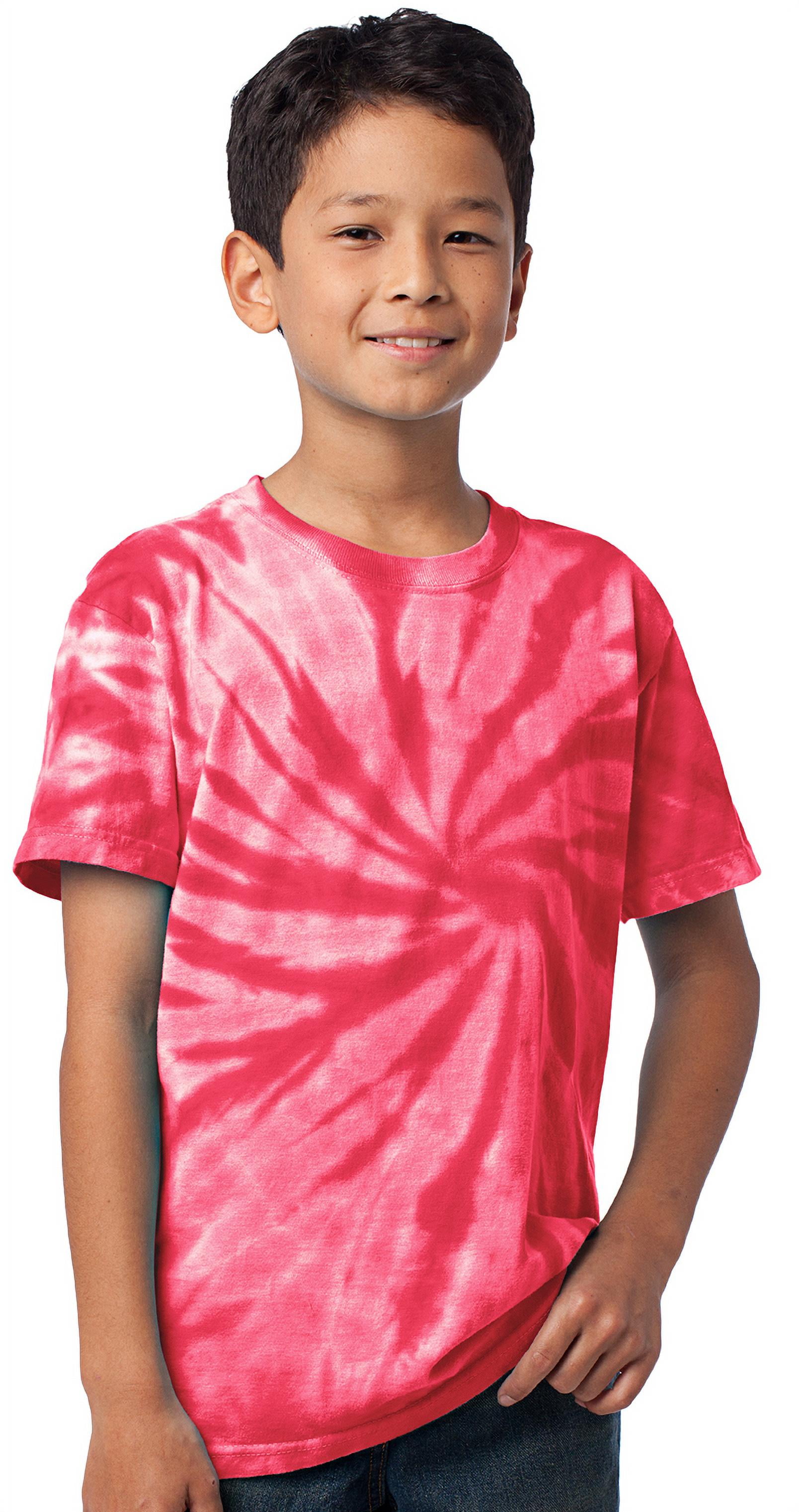 Kids Tie Dye T-shirt - Pink, Extra-Small - Walmart.com