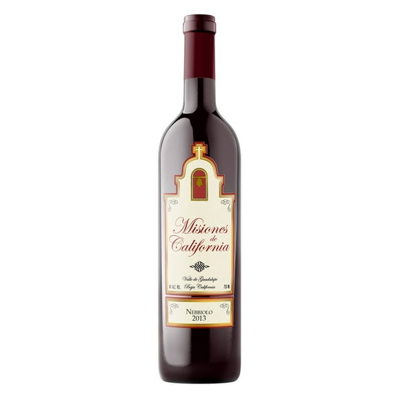 Vino Tinto Misiones de California Nebbiolo 750 ml Vid Mexicana  Vino Tinto