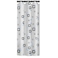 thumbnail image 2 of Dsseng Rideaux de Douche Modernes pour Salle de Bain 32”x70” Rideau de Douche en PEVA Imperméable 1 Pce avec 6 Crochets Rideau Imprimé Coloré et Blanc, 2 of 4