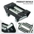 thumbnail image 3 of Chendee Winch Roller Fairlead For Atv Utv 4 Way Cable Guide 2000Lb Bolt Pattern Offroad,4500Lb, 3 of 9