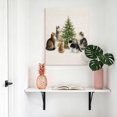 thumbnail image 6 of Canvas Wall Art, Christmas Cats Framed Canvas Prints for Bedroom Bathroom, Xmas Tree Vintage Ornaments Gallery Wrapped Wall Decor for Home Office, Gifts, 11"x14" Ship Next Day, 6 of 9