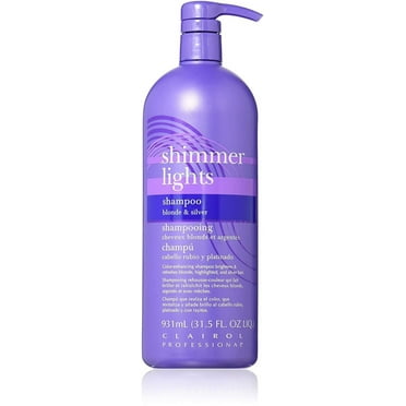 Clairol Shimmer Lights Shampoo for Blonde and Silver Hair, 31.5 Ounce
