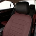 thumbnail image 6 of Soft Quilted Breathable Car Seat Cushion Non Auto Front Seat Protector Pad Universal Vehicle Interior Cooling Comfort Mat for Sedan SUV Truck Daily Driving Accessory, 6 of 8