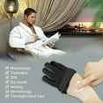 thumbnail image 4 of EvridWear Unisex Moisturizing Cotton Touchscreen Lightweight Gloves (6 Pairs, XS, Black), 4 of 9