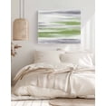 thumbnail image 3 of Sage Green Gray Wall Art for Living Room,Canvas Picture Wall Decor for Bathroom Bedroom,Neutral Abstract White Ombre Texture Painting Artwork for Office Kitchen Hallway Dining Room Home Decor 20"x24", 3 of 8