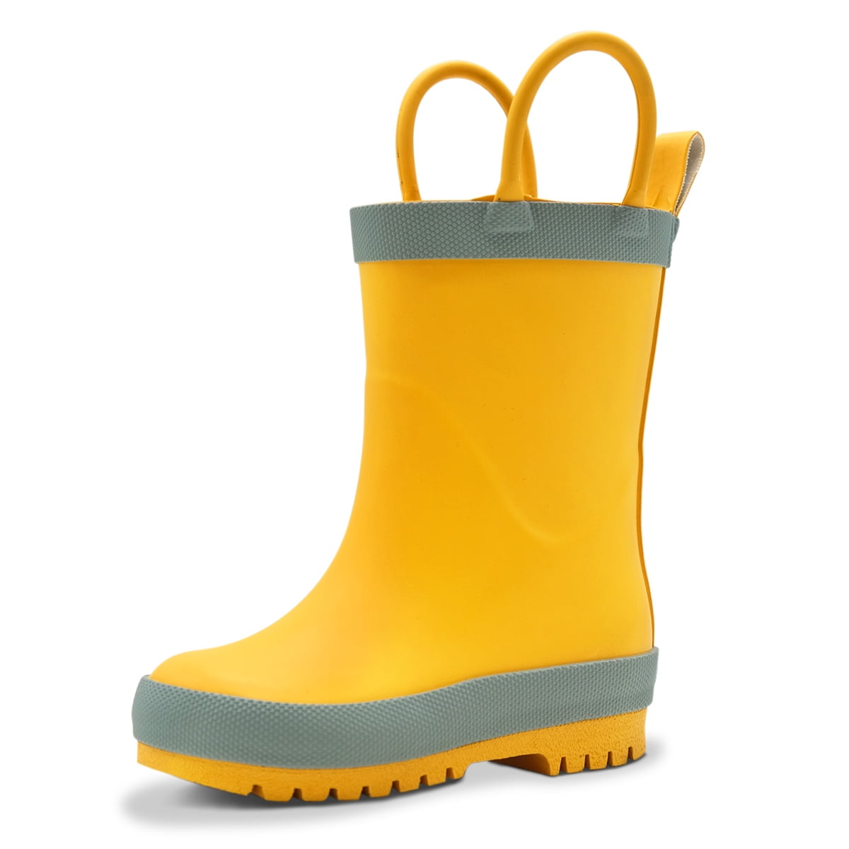 walmart yellow rain boots