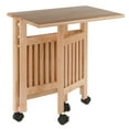 thumbnail image 6 of Winsome Mission Foldable Printer and Media Stand, Natural Finish, 6 of 17