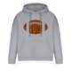 thumbnail image 4 of Sudadera con capucha para hombre, estilo casual, con cuello redondo, estampado, manga larga, blusa de poliéster, 4 of 6