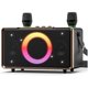 thumbnail image 1 of wonima11 Portable Bluetooth Speaker: 200W Peak, Deep Bass, 15H Playtime, Large Party Wireless Speakers, Powerful Loud Sound, Light Show, Fast Charging for Outdoor, Backyard, Home(Gold with 2Mic), 1 of 1