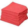 thumbnail image 2 of Global Industrial 100 Cotton Red Shop Towels 50 Lb. Box, 2 of 4