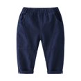 thumbnail image 3 of YOUYEDIAN Boys Casual Pants Toddlers Comfortable Stylish Pants Kids Spring Fall Trousers, 3 of 5