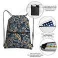 thumbnail image 3 of Naloa Indian Paisley 2 Drawstring Backpack String Bag Cinch Water Resistant for Gym Shopping Sport Yoga, 3 of 6