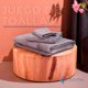 thumbnail image 4 of Juego de Toallas de Baño de Algodon Suaves Absorbentes y Resistentes Set de 3 Piezas Gris Gaon, 4 of 5