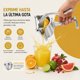 thumbnail image 3 of Exprimidor Manual de Acero Inoxidable para Cítricos, Prensa de Palanca con Filtro Integrado y Base Antideslizante, para Jugos Naturales en Casa, 3 of 8