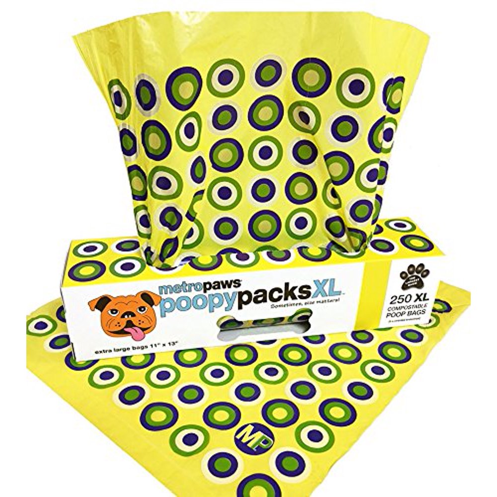 Poopy Packs XL Pet Waste Bags Dog Poop Bags, Extra Large