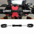 thumbnail image 5 of Adjustable Aluminium Alloy Motorcycle Balance Cross Handlebar Fits 7/8 in 22 mm Handle Bars Black, 5 of 9