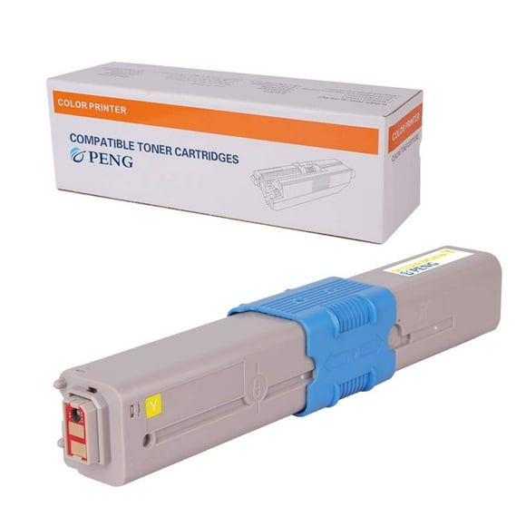 Compatible Toner Cartridge for Oki C332dn C332 MC363dn MC363 Replacement for 46508701 Yellow 3,000 Pages?1PACK